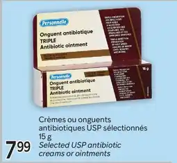 Brunet Personnelle Crèmes ou onguents antibiotiques USP sélectionnés offer