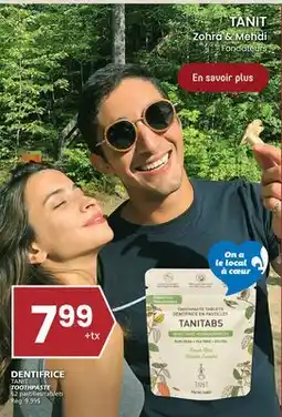 Rachelle-Bery Grocery TANT TOOTHPASTE offer