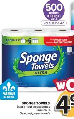 Brunet SPONGE TOWELS offer