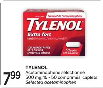 Brunet TYLENOL Acétaminophène sélectionné offer