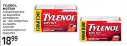Brunet TYLENOL, MOTRIN Acétaminophène ou ibuprofène 40 - 230 comprimés ou caplets offer