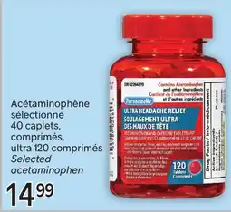 Brunet Acétaminophène sélectionné offer