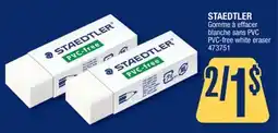 Jean Coutu STAEDTLER PVC-free white eraser offer