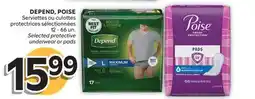 Brunet DEPEND, POISE Serviettes ou culottes protégées sélectionnées offer
