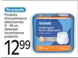 Brunet Personnelle Produits d'incontinence sélectionnés offer