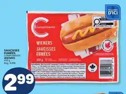 Marché Bonichoix COMPLIMENTS WIENERS offer
