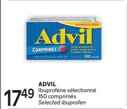Brunet ADVIL Ibuprofène sélectionné offer