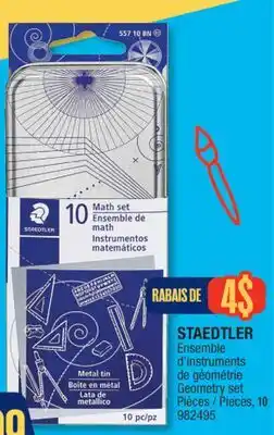 Jean Coutu STAEDTLER Geometry set offer