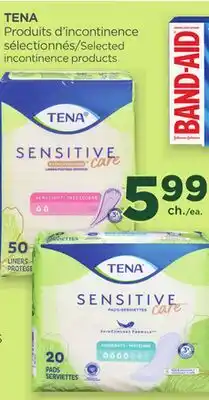 Proxim TENA Selected incontinence products offer