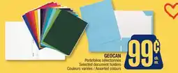 Jean Coutu GEOCAN Selected document holders offer
