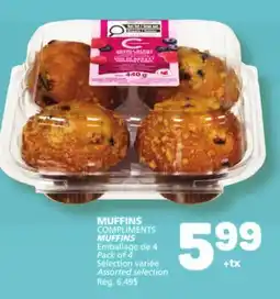 Marché Bonichoix COMPLIMENTS MUFFINS offer