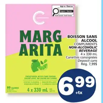 Marché Bonichoix COMPLIMENTS NON-ALCOHOLIC BEVERAGE offer