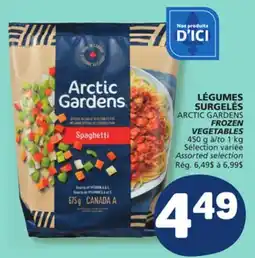 Marché Bonichoix ARCTIC GARDENS FROZEN VEGETABLES offer