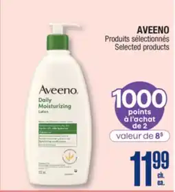 Jean Coutu AVEENO Selected products offer