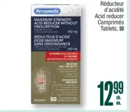 Jean Coutu Personnelle Acid reducer offer