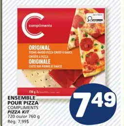 Marché Bonichoix COMPLIMENTS PIZZA KIT offer
