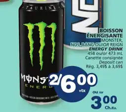 Marché Bonichoix MONSTER ENERGY DRINK offer