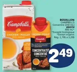 Marché Bonichoix CAMPBELL'S BROTH offer