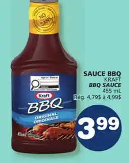 Marché Bonichoix KRAFT BBQ SAUCE offer