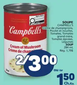 Marché Bonichoix CAMPBELL'S SOUP offer