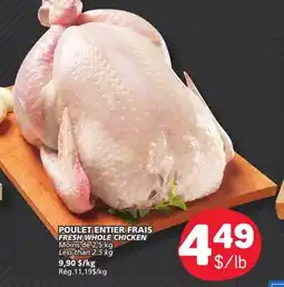 Marché Bonichoix FRESH WHOLE CHICKEN offer