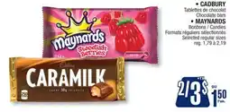 Jean Coutu CADBURY, MAYNARDS Selected regular sizes offer