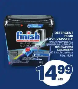 Marché Bonichoix FINISH POWERBALL QUANTUM ULTIMATE DISHWASHER DETERGENT offer