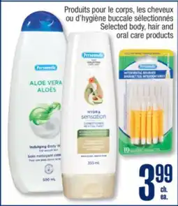 Jean Coutu Personnelle Selected body, hair and oral care products offer