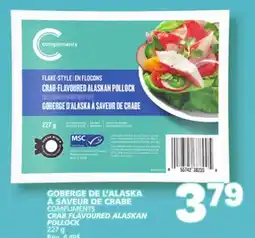 Marché Bonichoix COMPLIMENTS CRAB FLAVOURED ALASKAN offer