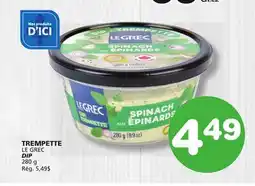 Marches Tradition LE GREC DIP offer