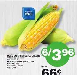 Marches Tradition PEACHES AND CREAM CORN ON THE COB offer