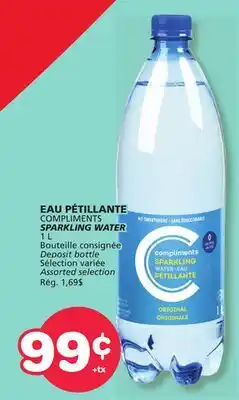 Marches Tradition COMPLIMENTS SPARKLING WATER offer