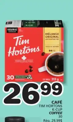 Marches Tradition TIM HORTONS K-CUP COFFEE offer