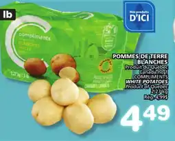 Marches Tradition COMPLIMENTS WHITE POTATOES offer