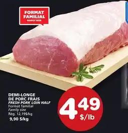 Marches Tradition FRESH PORK LOIN HALF offer