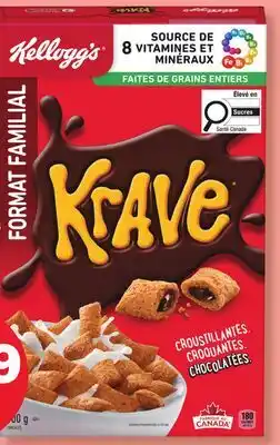 Marches Tradition KELLOGG'S FORMAT FAMILIAL CEREAL OR MEAL REPLACEMENT offer
