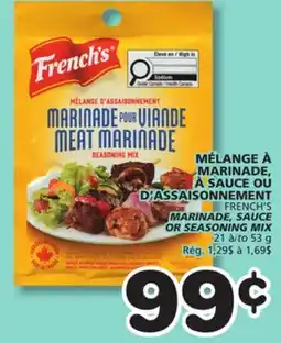 Marches Tradition FRENCH'S MARINADE, SAUCE OR SEASONING MIX offer