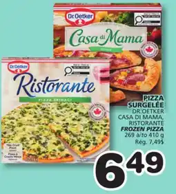 Marches Tradition DR.OETKER CASA DI MAMA, RISTORANTE FROZEN PIZZA offer