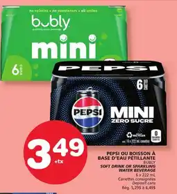 Marches Tradition BUBLY SOFT DRINK OR SPARKLING WATER BEVERAGE offer