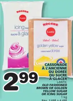 Marches Tradition LANTIC OLD FASHIONED BROWN OR GOLDEN YELLOW SUGAR OR ICING SUGAR offer