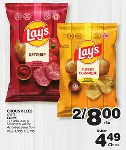 Marches Tradition LAY'S CHIPS offer