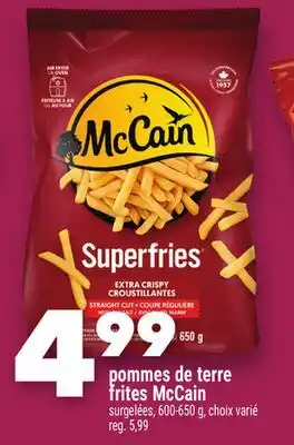 Marche Ami pommes de terre frites McCain offer