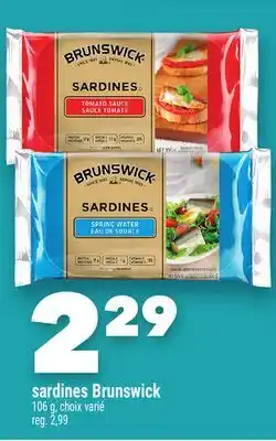 Marche Ami sardines Brunswick offer
