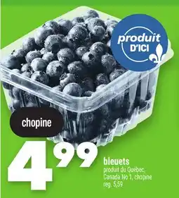 Marche Ami bleuets offer