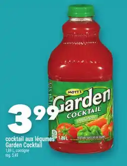 Marche Ami cocktail aux légumes Garden Cocktail offer