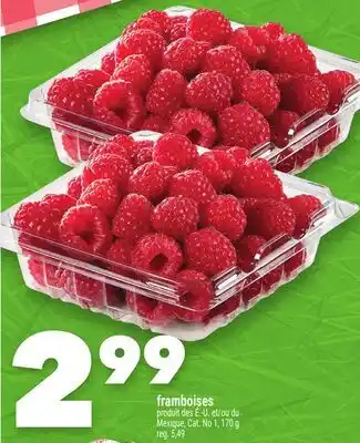 Marche Ami framboises offer