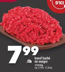 Marche Ami boeuf haché mi-maigre offer