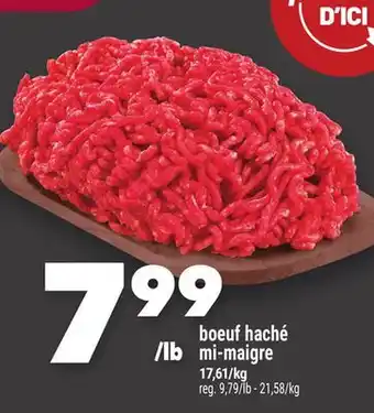 Marche Ami boeuf haché mi-maigre offer