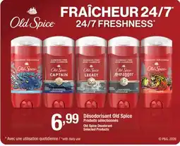 Jean Coutu Old Spice Deodorant offer