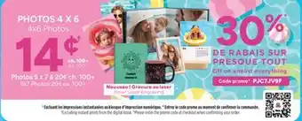 Jean Coutu PHOTOS 4 X 6 offer
